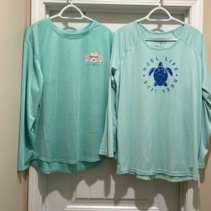 2 sun shirts upf 50